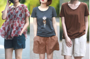 50岁女人穿品味更穿舒适，自然风+文艺系，穿搭和心态一起年轻