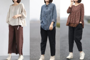 50岁女人穿品味更穿舒适，自然风+文艺系，穿搭和心态一起年轻