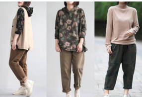 50岁女人穿品味更穿舒适，自然风+文艺系，穿搭和心态一起年轻